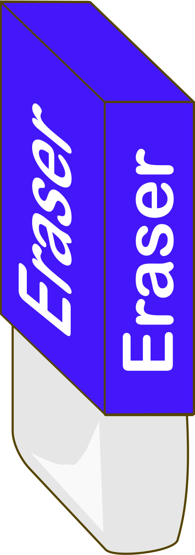 Eraser clipart