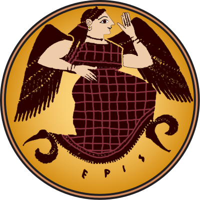 Eris in color clipart