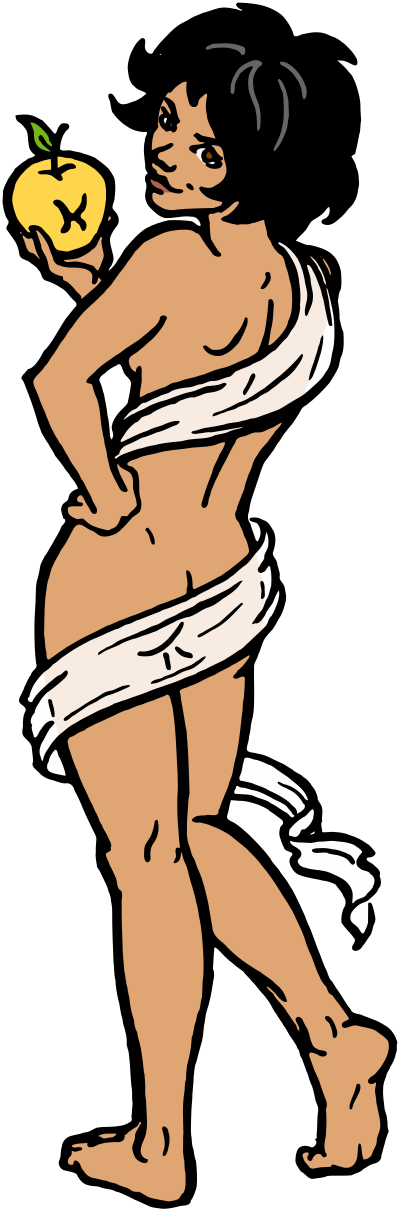 Eris in colour clipart