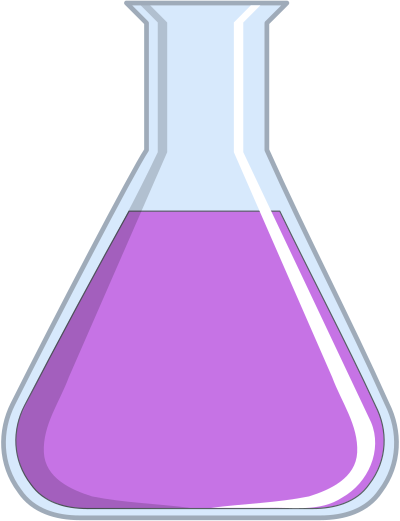 Erlenmeyer clipart