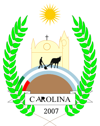 Escudo de la Municipalidad de Carolina - Corrientes - Argentina clipart