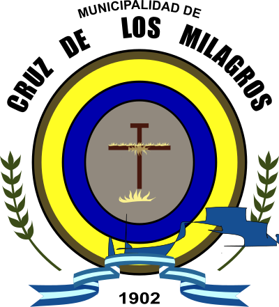 Escudo de la Municipalidad de Cruz de los Milagros - Corrientes - Argentina clipart