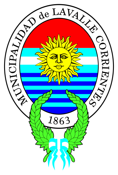 Escudo de la Municipalidad de Lavalle - Corrientes - Argentina clipart