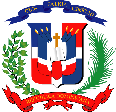 Escudo Nacional Dominicano clipart