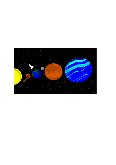 Espacio clipart