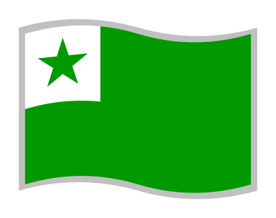 Esperanto-flago clipart