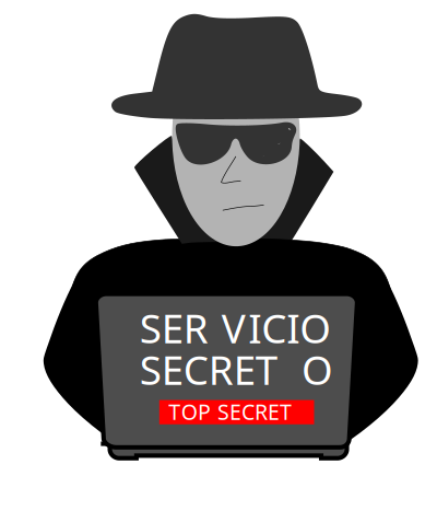 Espía / Spy clipart