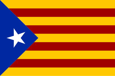 Estelada horitzontal clipart