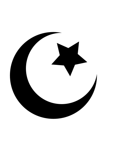 Estrella Musulman clipart