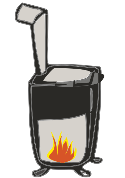 Estufa / Stove clipart