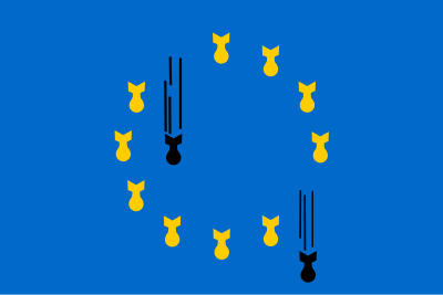 EU Imperialism means war clipart