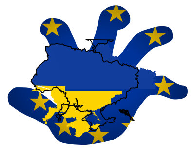 EU Ukraine clipart