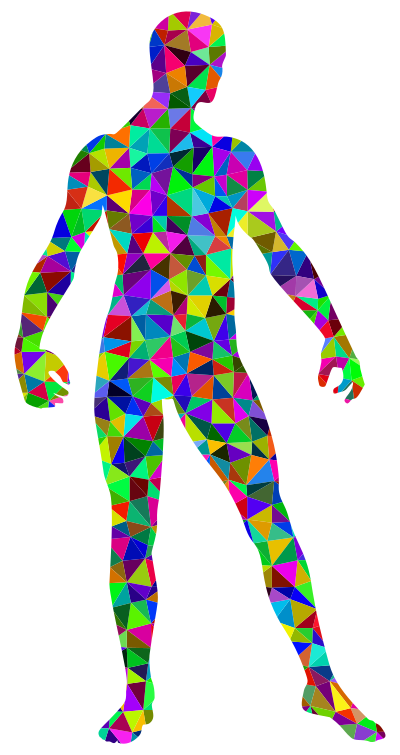 Euclidean Man Silhouette clipart