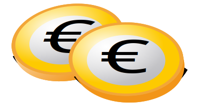 Euro Coins clipart