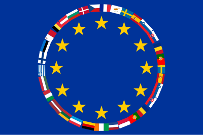 European Union Flags clipart