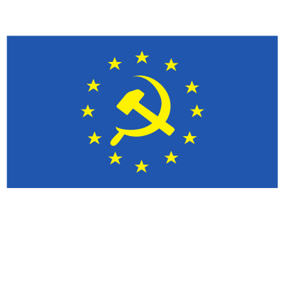European Union socialist flag clipart