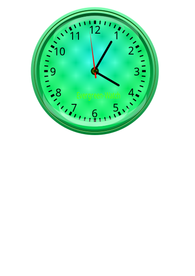 Evergreen Watch clipart
