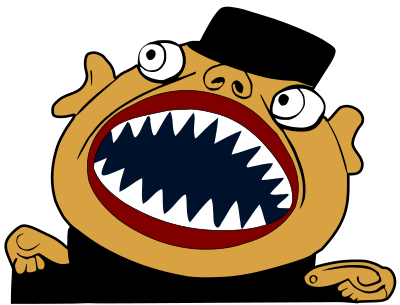 Evil capitalist clipart
