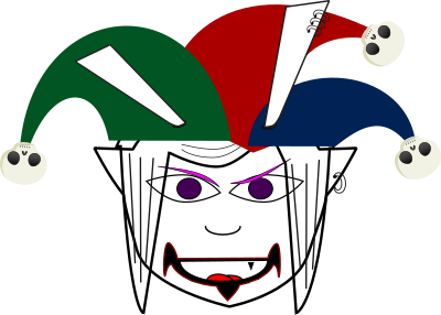 Evil Clown clipart