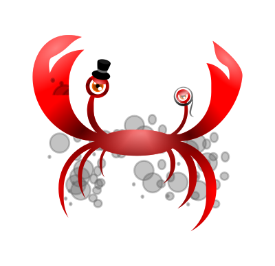 Evil Crab clipart