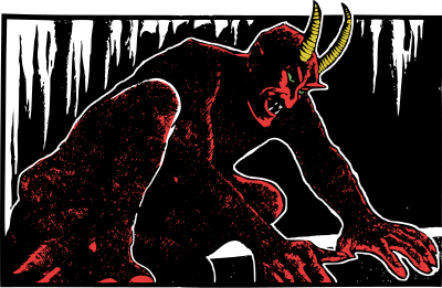 Evil Devil - Colour clipart