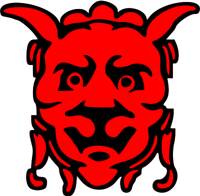 Evil face clipart