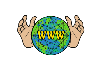 Evil Hands Grab the Internet clipart