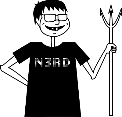 Evil Nerd clipart