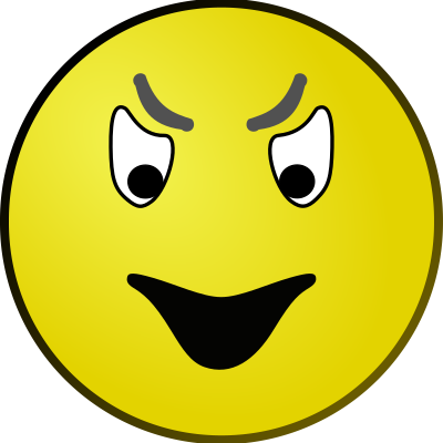 Evil Smiley clipart