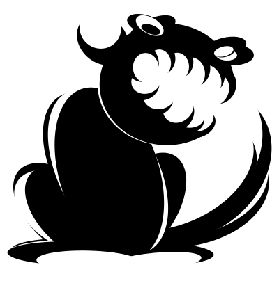 Evil Squirrel clipart