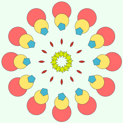 Example Generated Mandala 2 clipart