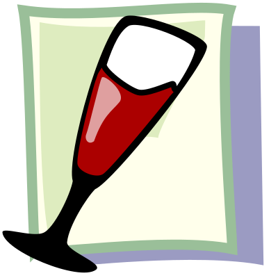 Exec wine clipart