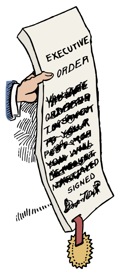 Executive Order Colour clipart