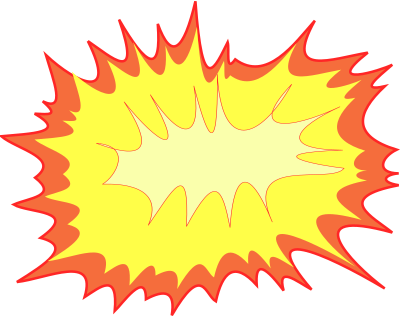Explosion clipart