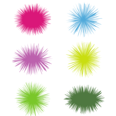 Explosion burst clipart