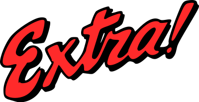 Extra! clipart
