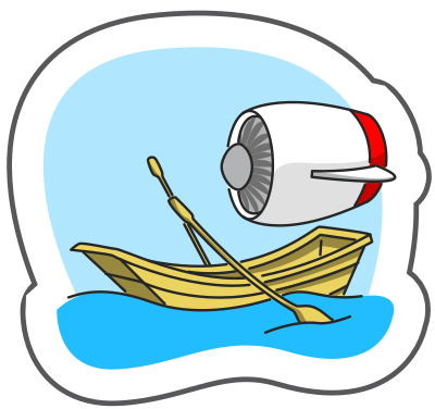 Extraordinary boat clipart
