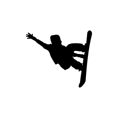 Extreme Snowboard clipart