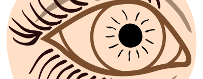 Eye - coloured clipart
