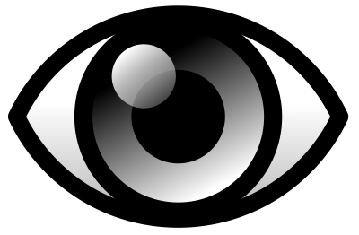 Eye icon clipart