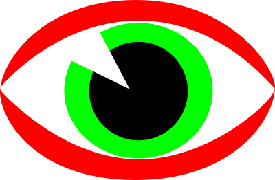 Eye sign clipart