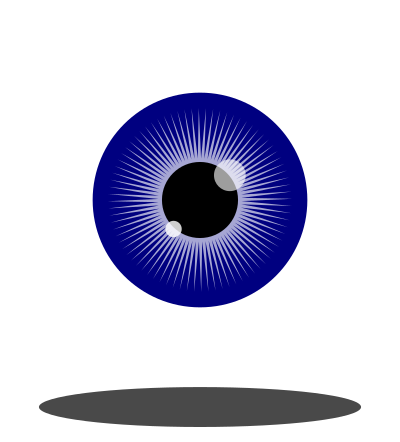Eyeball clipart