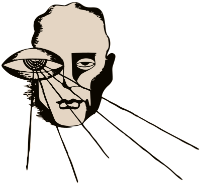 Eyeball Looking clipart