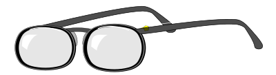 Eyeglasses clipart