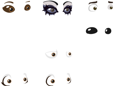 Eyes (from Glitch) clipart