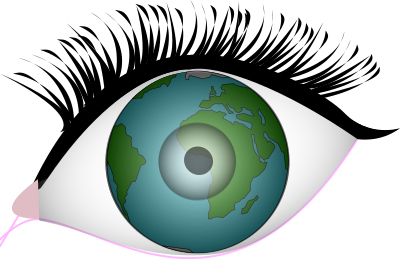 Eyes of the earth clipart