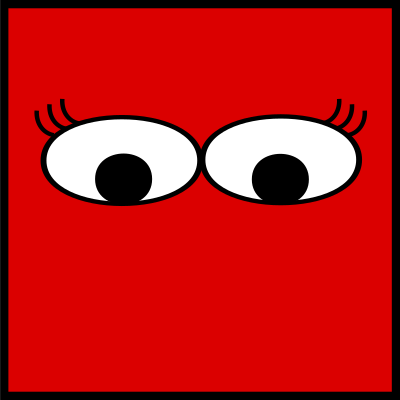 Eyes with lashes clipart