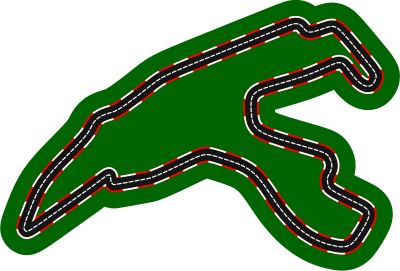 F1 circuits 2014-2018 - Circuit de Spa-Francorchamps (version 2) clipart