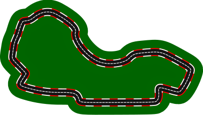 F1 circuits 2014-2018 - Melbourne Grand Prix Circuit (version 2) clipart
