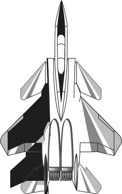 F15 Jet clipart